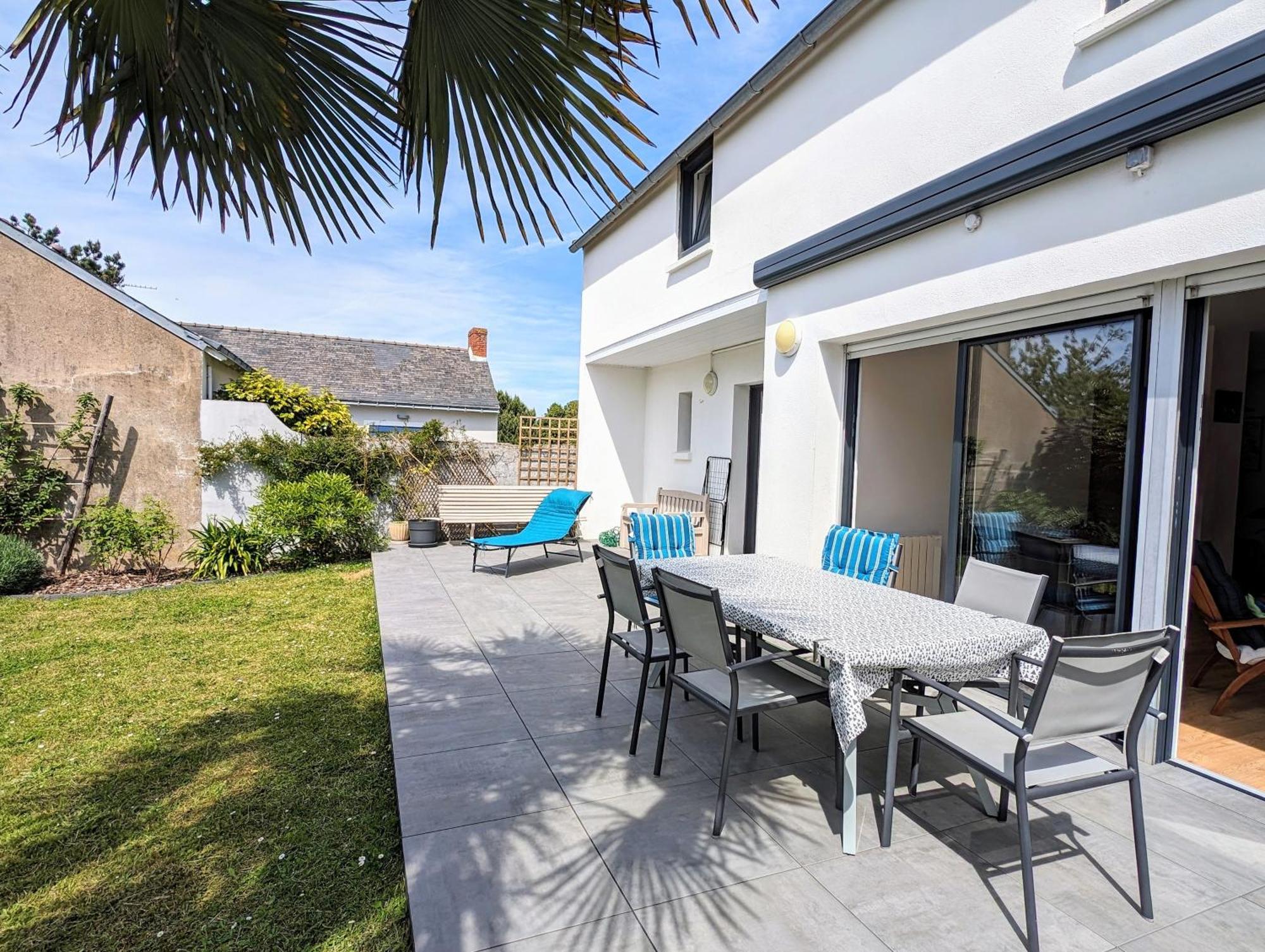 Maison Spacieuse Avec Jardin Proche Plage & Centre Pornic Eksteriør billede